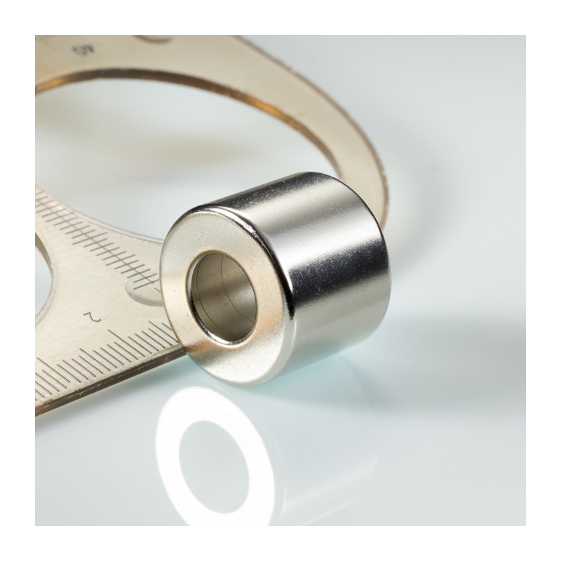 Magnet neodim inel cu diam.19,4x diam.9,2x16 N 120 °C, VMM9H