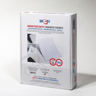 Buzunar magnetic clasic A4 - set 20 buc