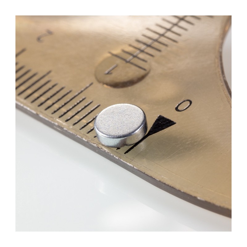 Magnet neodim cilindru cu diam.5x1,5 Z 80 °C, VMM4-N30