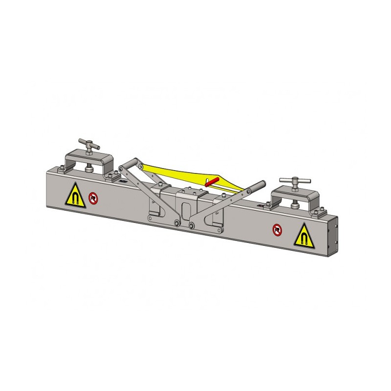 Mătură magnetică pentru stivuitor MM 1200 DM-UP F