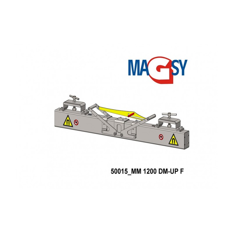 Mătură magnetică pentru stivuitor MM 1200 DM-UP F