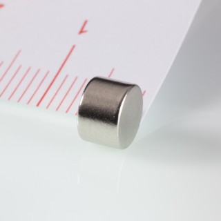 Magnet neodim cilindru cu diam.6x4 N 80 °C, VMM4-N35