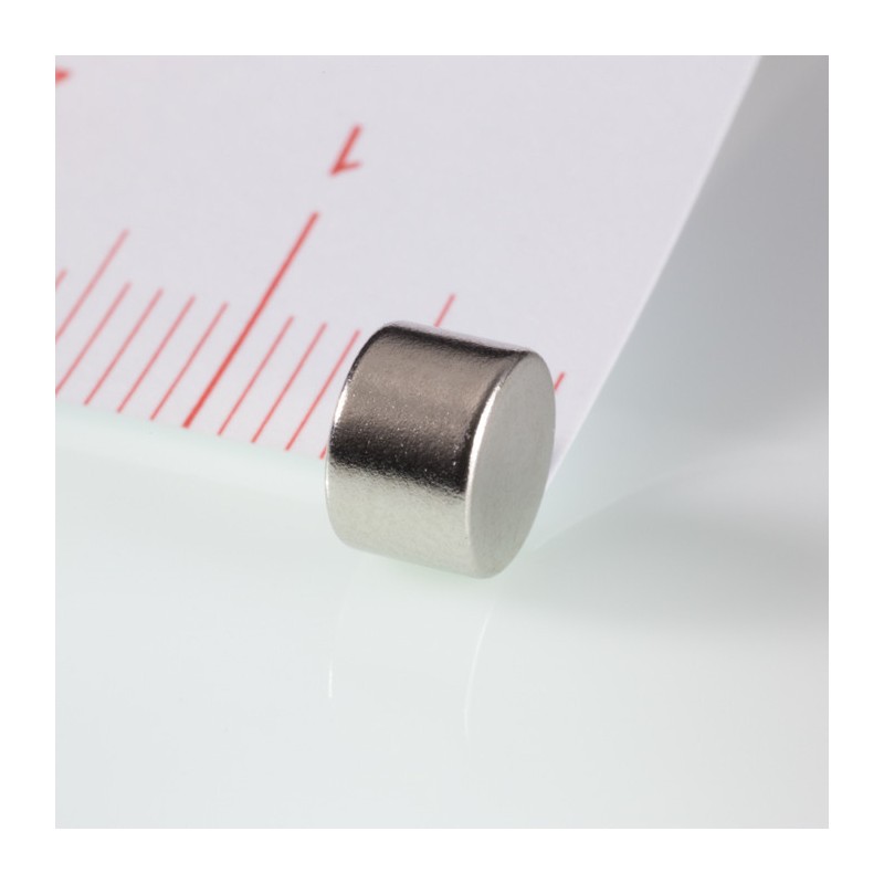 Magnet neodim cilindru cu diam.6x4 N 80 °C, VMM4-N35