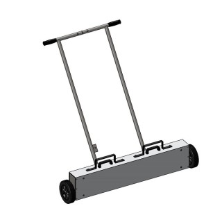 Mătură magnetică cu lățimea de 1000 mm cu magneți neodim