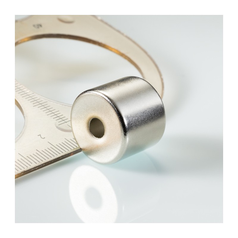 Magnet neodim inel cu diam.19,4x diam.5,1x16 N 80 °C, VMM5