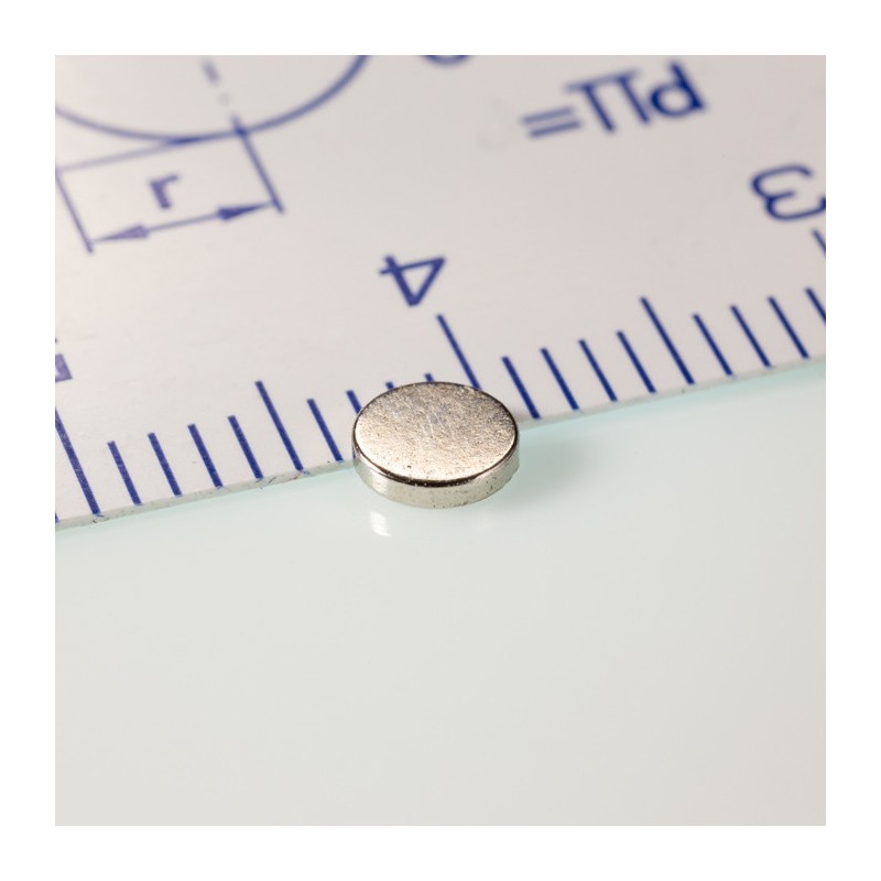 Magnet neodim cilindru cu diam.4x0,8 N 80 °C, VMM4-N30