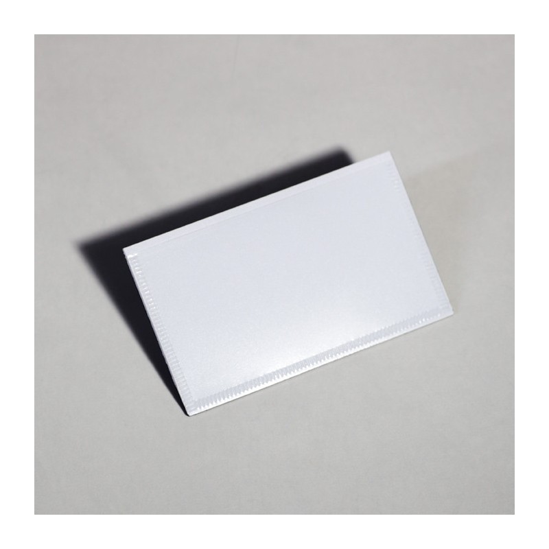 Buzunar magnetic carte de vizită - alb 90x50 mm