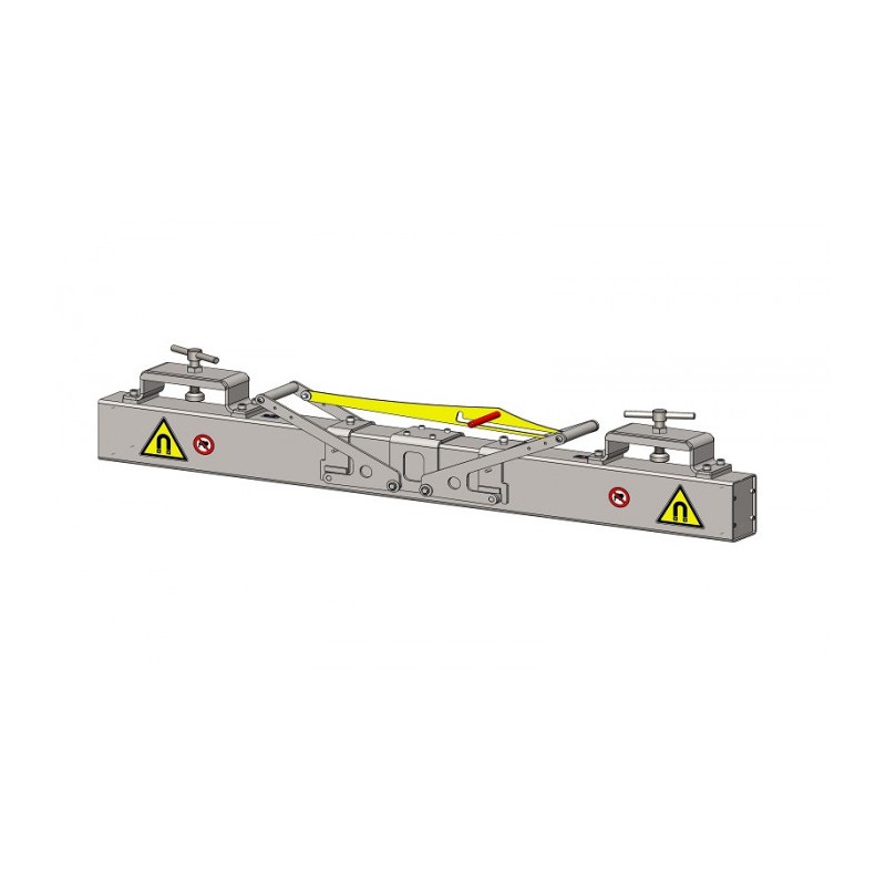 Mătură magnetică pentru stivuitor MM 1200 DM-UP N