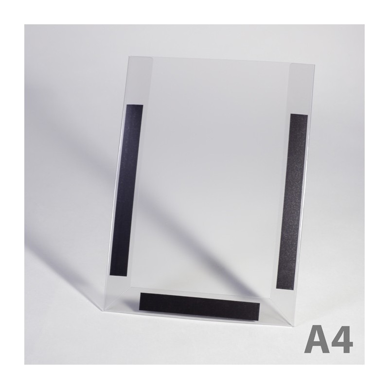 Buzunar magnetic A4 încovoiat