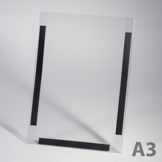 Buzunar magnetic A3 încovoiat