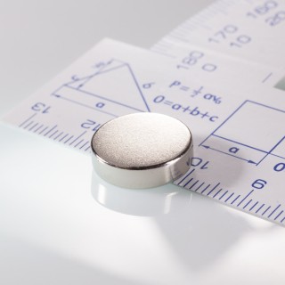 Magnet neodim cilindru cu diam.15x4 N 80 °C, VMM4-N35