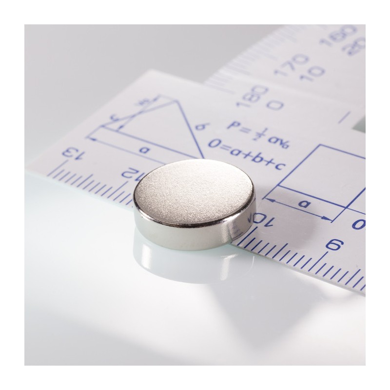 Magnet neodim cilindru cu diam.15x4 N 80 °C, VMM4-N35