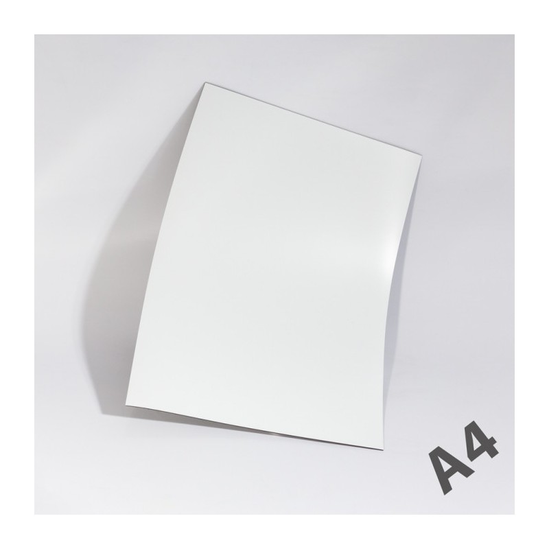 Folie magnetică A4 alb grosime 0,5 mm