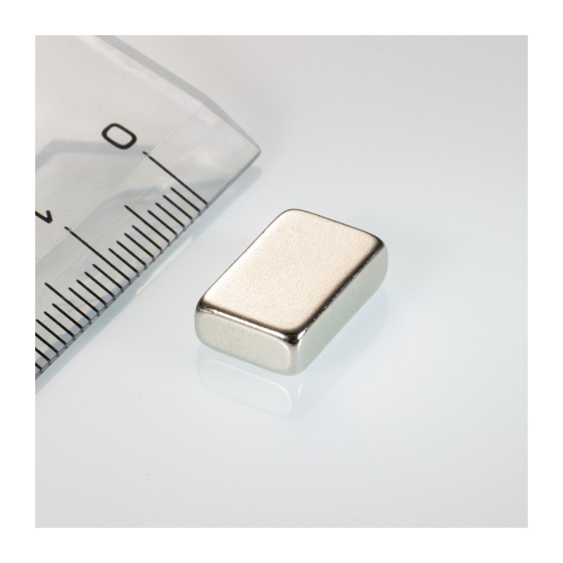Magnet neodim bloc 13x8,4x4 N 80 °C, VMM5-N38