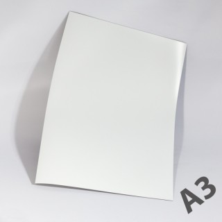 Folie magnetică A3 alb grosime 0,5 mm