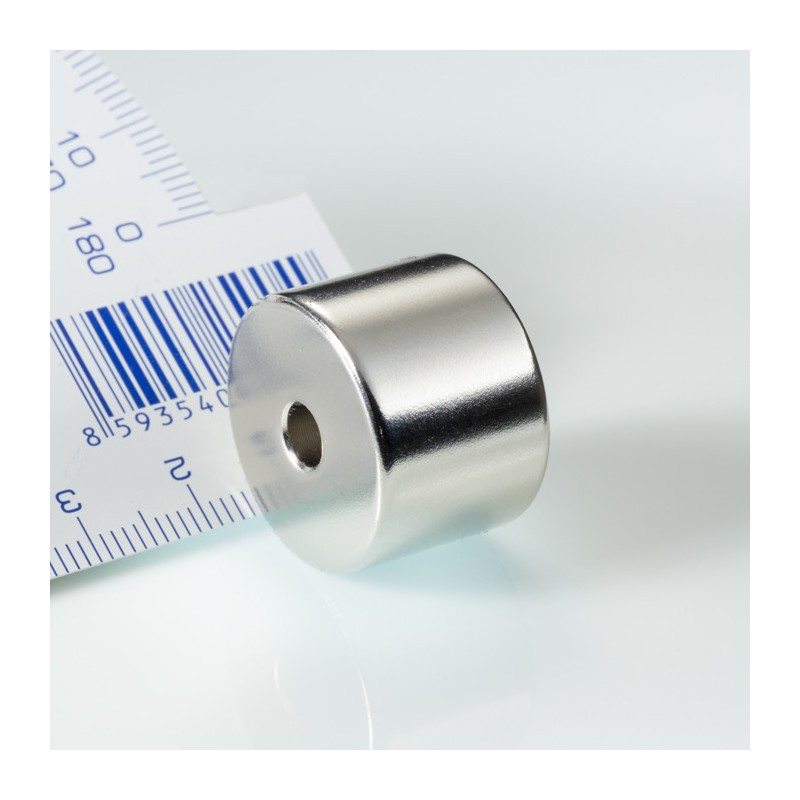 Magnet neodim inel cu diam.22,4x5,1x16 N 80 °C, VMM10-N50