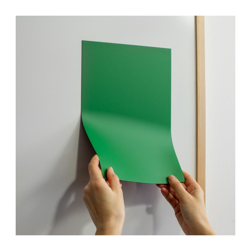Folie magnetică A4 verde grosime 0,5 mm