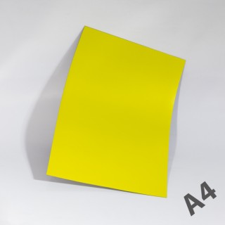 Folie magnetică A4 galbenă grosime 0,5 mm