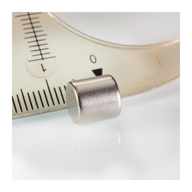 Magnet neodim cilindru cu diam.8x8 N 80 °C, VMM4-N35