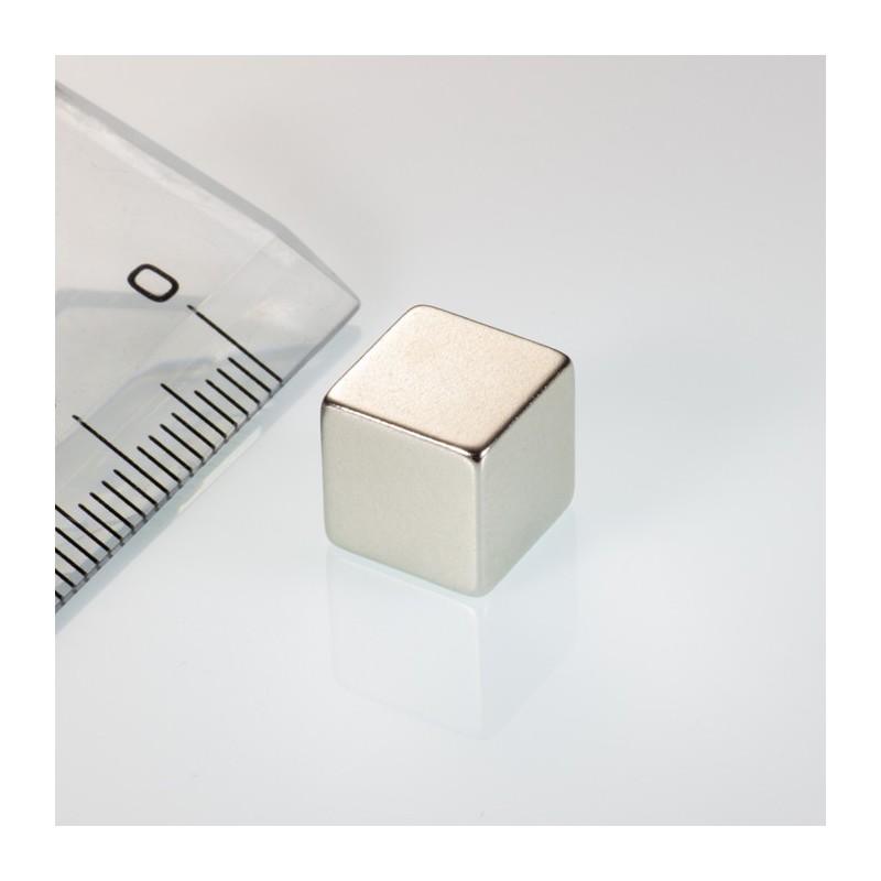 Magnet neodim bloc 9x9x9 N 150 °C, VMM8SH-N45SH