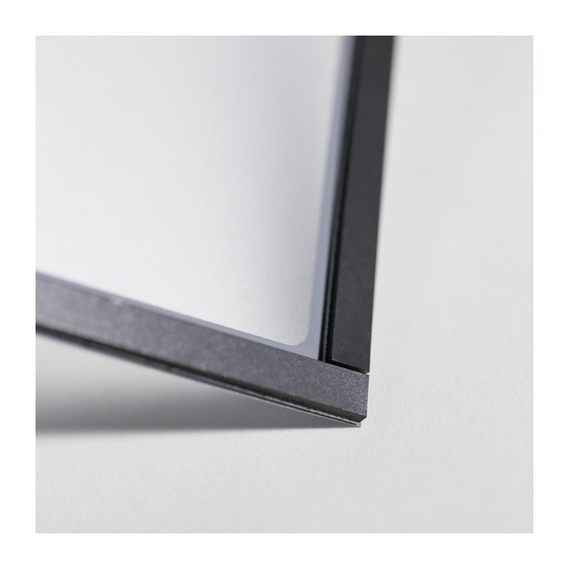 Buzunar magnetic A4 cu chenar gri - set 20 buc