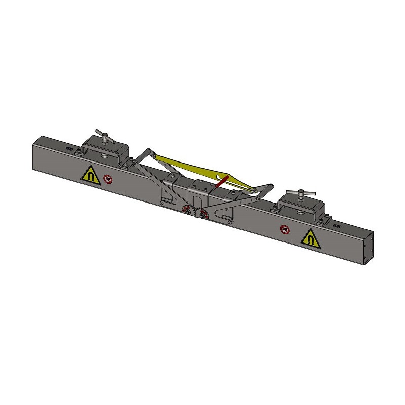 Mătură magnetică pentru stivuitor MM 1500 DM-UP F