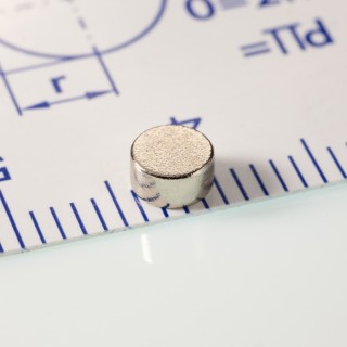Magnet neodim cilindru cu diam.4x2 N 80 °C, VMM4-N35