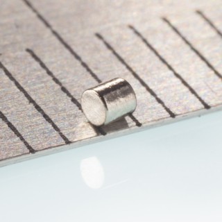 Magnet neodim cilindru cu diam.1x1 N 80 °C, VMM7-N42