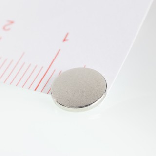 Magnet neodim cilindru cu diam.8x1 N 80 °C, VMM6-N40