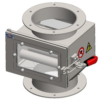 Separator magnetic cu grile MSV 150/5 VVM-P-1-80-TP-RP-D
