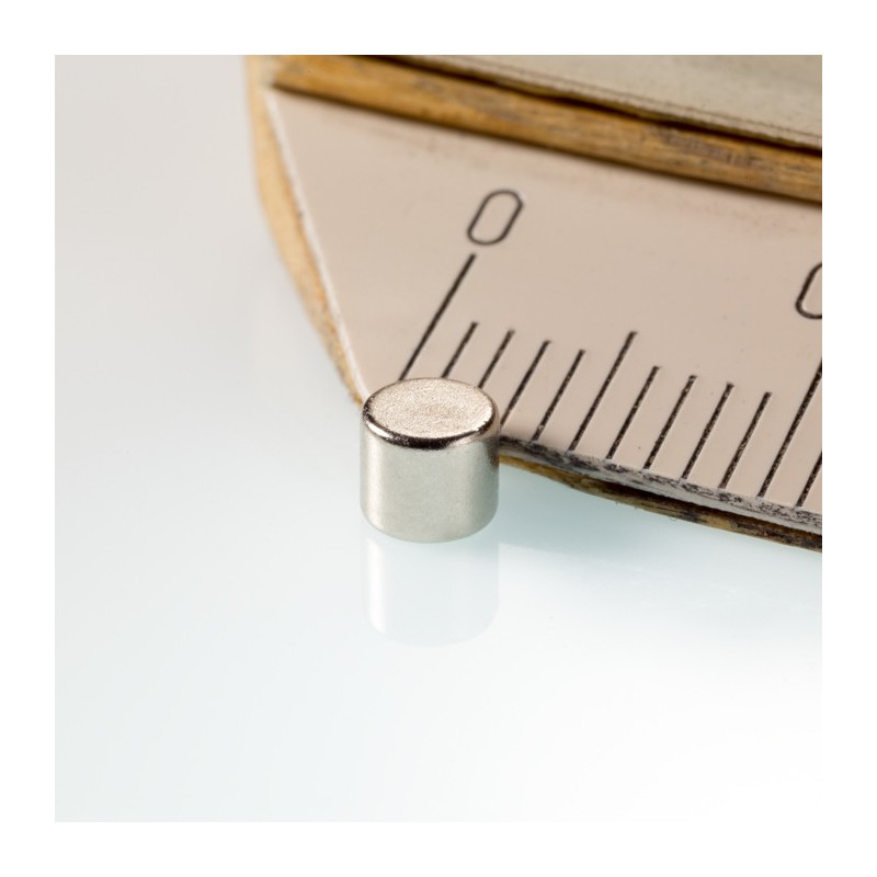 Magnet neodim cilindru cu diam.3,5x3 N 80 °C, VMM5-N38