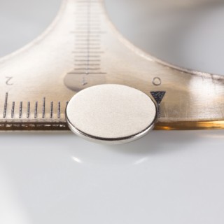 Magnet neodim cilindru cu diam.12x1 N 80 °C, VMM5-N38