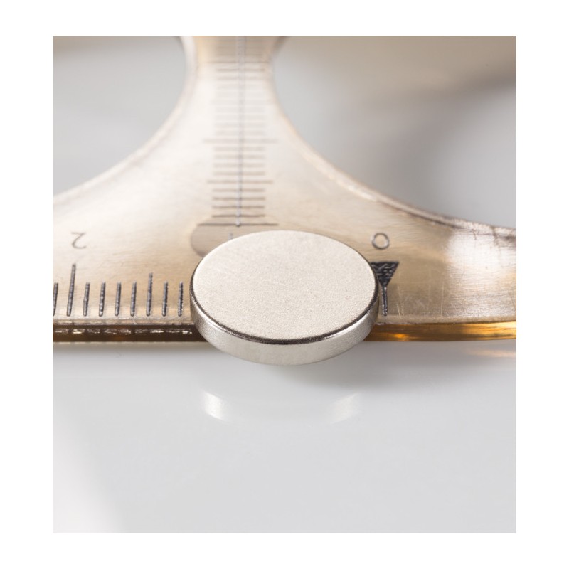 Magnet neodim cilindru cu diam.12x2 N 80 °C, VMM7-N42