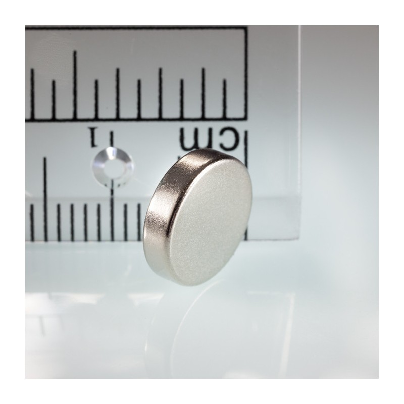 Magnet neodim cilindru cu diam.10x2,5 N 80 °C, VMM7-N42