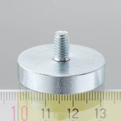 Sistem magnetic tip oală, Ø 32 × 7 mm, cu filet exterior M6
