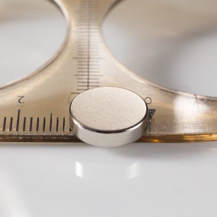 Magnet neodim cilindric 12 × 3 mm