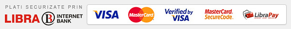 Plăți securizate prin Libra Internet Bank: Visa, Mastercard, Verified by Visa, Mastercard SecureCode, LibraPay
